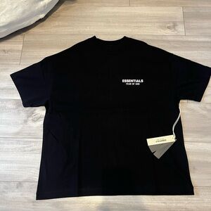 Essentials Black T-Shirt FW24